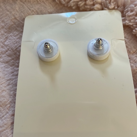 Faux Rhinestone Tear Drop Earrings - Picture 3 of 4